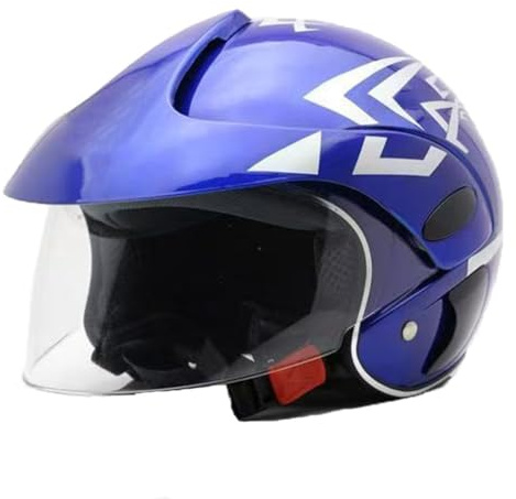 Kids Sports Motorcycle Half Face Helmet with Cartoon Pattern,DOT Approved Child Open Face Half Helmet for 2-7 Years Old for Bicycle Moped ATV Chopper Skateboard Electric Scooter(A)