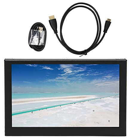 Zenithaur Mini HDMI Display Monitor, 5 tum bärbar 800x480 IPS Liten skärm, trevligt för och bärbar dator Sekundär display
