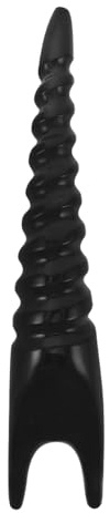 SOIMISS Bastoncino Massaggiante per Occhi Rullo Strumento Gua Sha per Viso in Corno di Bue Raschietto Portatile per Massaggio del Viso e Contorno Occhi
