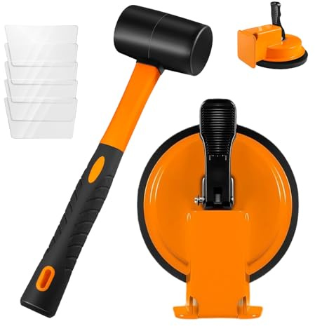 Floor Joint Repair Set, Heavy Duty Floor Laying Tool with Adhesive Pads, Tool for Fixing Floor Boards for Office, Home, Construction Site, Farmhouse, Living Room, Bedroom, Study