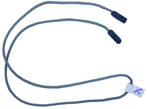 GoGrip Secure Glasses Cord - Spectacle Cord and Spec Lanyard - Gunmetal