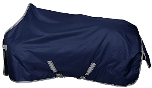 Bucas Freedom Turnout 125 Pferdedecke 300g, Navy/Silber
