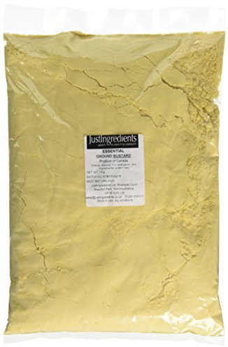 Just Ingredients Ground Mustard Powder 1kg - English Mustard Powder from Brassica Seeds, Tangy Mustard Seed Powder for Cooking, Sauces, Marinades & Spice Blends