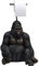 Kare Design Papierrollenhalter, sitzender Gorilla, handgearbeitet, Accessoire, Artikelhöhe 51cm