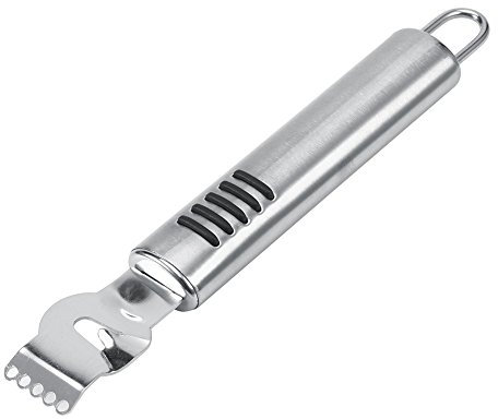 LIZEALUCKY 1 STÜCKE Zitronenschaber Edelstahl Limette Orangenschäler Obst Zitrus Schaber Home Küchenhelfer