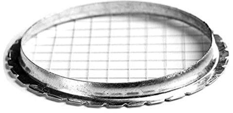 Kartoffel-Eierschneider Edelstahl Rund Gemüse Obst Würfel Gitterschneider Salatschneider