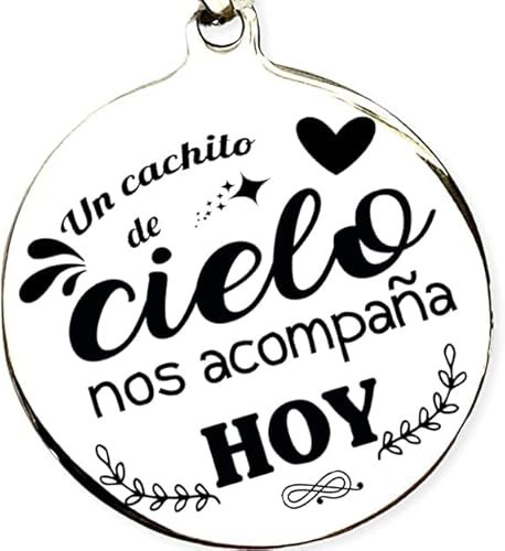 masqueprecios Medalla para el ramo de boda Un cachito de cielo nos acompaña hoy para ramo de flores