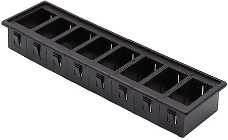 Gatuida 8Er Pack Gehäusesatz schaltkasten schalterdose Bootszubehör Schalterhalter the shift Schalterpanelhalter Schaltermontage USB-Panel Wippenhalter Schweller Wagen Tafel Suite Joystick