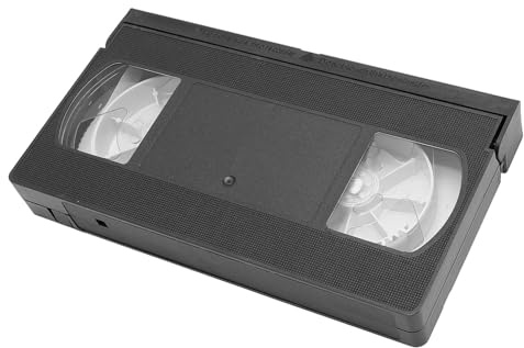 VHS/VCR Video Head Cleaner, Dry Technology återanvändbar Ljudbandkassetthuvudrensare, Rengöringskassett för VCR VHS Player