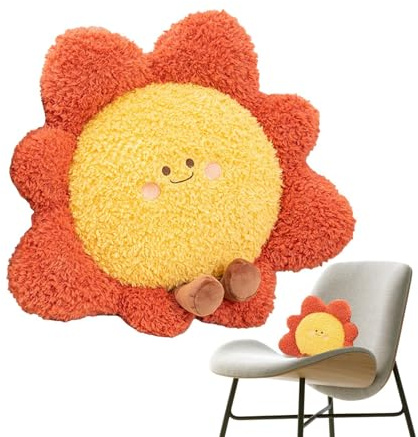 Genérico Almohada Abrazable - Almohada Sol Y Luna De Peluche,Cojín Decorativo Suave De Peluche para Soporte Lumbar Dormir Cama Embarazo Mujeres Bebé