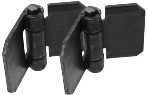 VALICLUD 2 pièces Charnières Lourdes Renforcées pour Portes de Remorques Paumelles Métalliques Soudables Amovibles Adaptées pour Remorques et Camping-cars