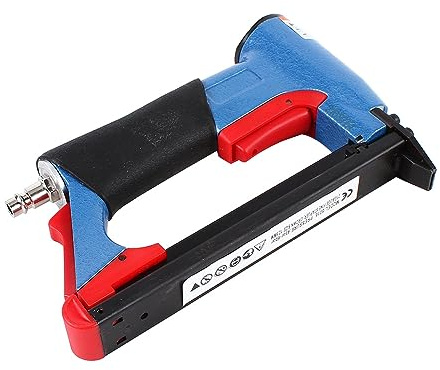 Pistola de grapadora de aire comprimido para clavos con una longitud de 0,16 – 0,63 pulgadas y un ancho de 0,5 pulgadas, para aplicaciones de madera, hormigón y acero como aglomerado, futt