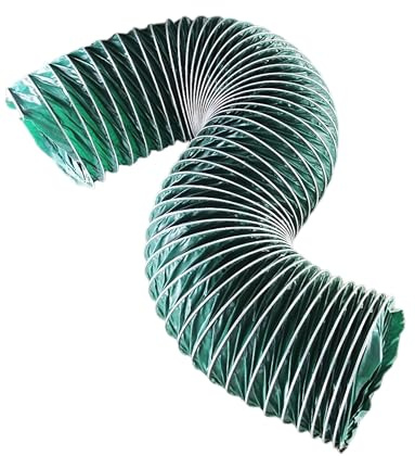 High-Temperature Flexible Duct Hose, Flame Retardant Ventilation Pipe for Kitchen, Bathroom & Workshop Airflow, Durable Exhaust Ducting Solution