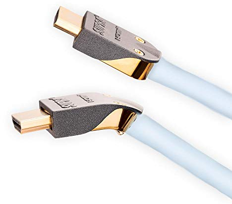 Supra 1001100625 cable HDMI 5 m HDMI tipo A (Estándar) Azul - Cables HDMI (5 m, HDMI tipo A (Estándar), HDMI tipo A (Estándar), Azul)