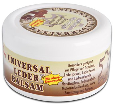 HDmirrorR Universal Lederbalsam, mit echtem Bienenwachs, für Schuhe, Lederbekleidung und Möbel !!