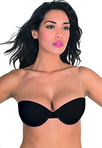 Aris Reggiseno Balconcino Con Ferretto Samantha Coppa B - Nero, 4