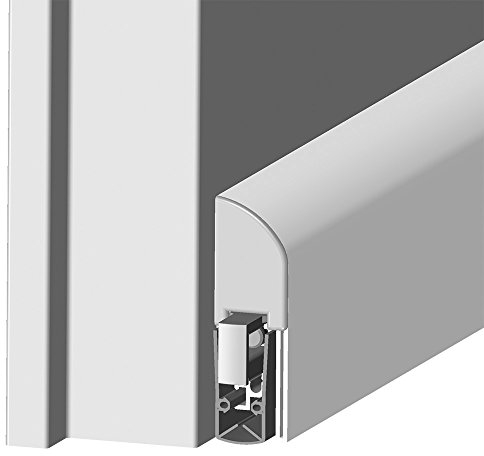 Athmer Schall-Ex L-15 FS silber 1055 mm Türdichtung zum Aufschrauben Nr. 1-884