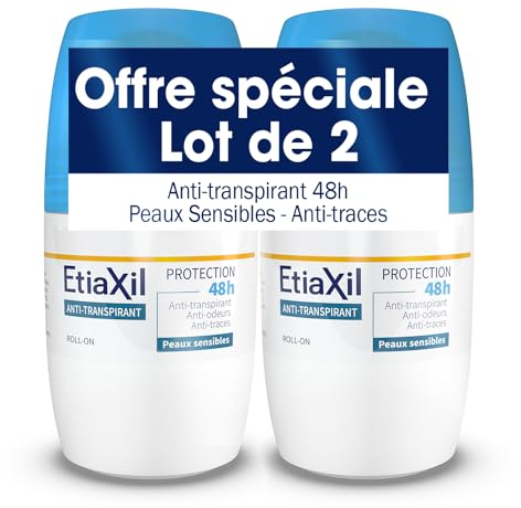 Etiaxil Anti-Perspirant Deodorant 48h Roll-on 2 x 50ml