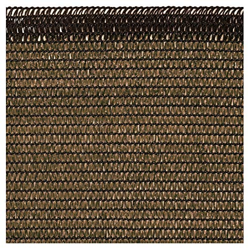 TENAX Soleado, schermatura, Rete Tessuta, schermante, frangivista, Marrone, 1,00 x 5 m