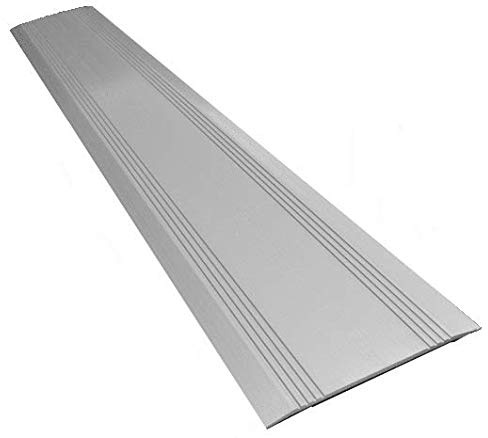 HomeCare Innovation Türchwellenprofile Alu | Schwellenprofil Aluminium | Aluminiumprofil (3 x 125 x 1000 mm)