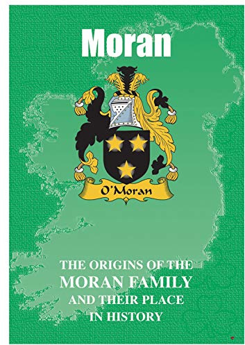 I LUV LTD Moran Irlandais Nom de Famille Livret D'histoire Couvrant L'origine de ce Nom Célèbre