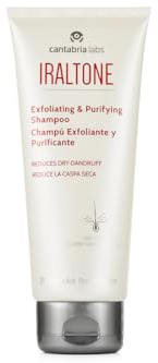 Cantabria Labs - Iraltone Champú Exfoliante y Purificante - 200ml - Elimina Caspa Seca - Exfolia y revitaliza el cuero cabelludo seco y dañado