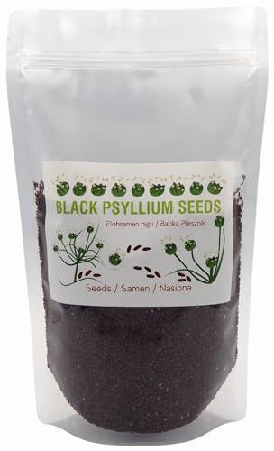 Graines de psyllium noir, pureté à 99,8 %, psylli nigri 800 g