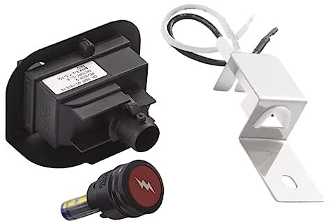 FUBESK Grill Zündanlage Ersatz Zündung für We*ber Q120 Q220 80475 Gasgrill Ersatz Zündung Kit