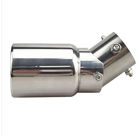 GESMOS Endrohr Auspuff 38–54 Mm Einlass Verstellbarer Winkel Verstellbarer Edelstahl Automobil Auspuff Schalldämpfer Endstück, Kehle Auto Auspuff Endrohr