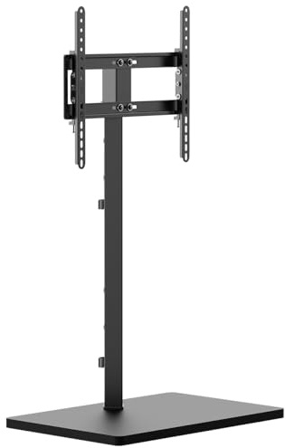 my wall HP118L TV Bodenständer - Fernsehhalterung, VESA kompatibel, TV Bodenständer, Höhenverstellbar, TV Halterung, Bildschirme 32-65 (81-165cm), Standfuß für Fernseher