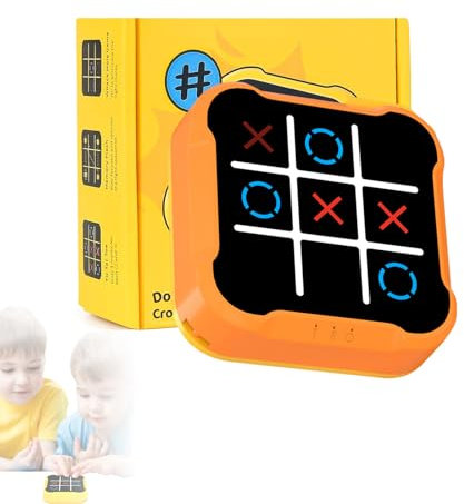 HPiano Gioco Elettronico Tic Tac Toe,Giiker Tic Tac Toe Bolt Game,Tic-Tac Toe Bolt Game,Gioco Tris Elettronico,Tris Gioco per Bambini per la Crescita Educativa e della Memoria Giochi da Tavolo
