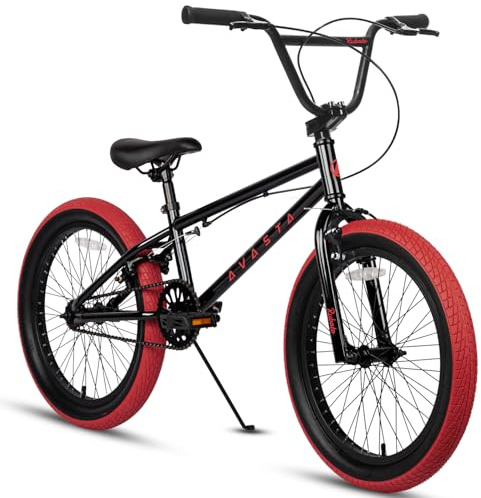 AVASTA Freestyle-BMX-Fahrrad, gestohlen, 18–20 Zoll, für Kinder ab 5 Jahren, Mehrfarbig