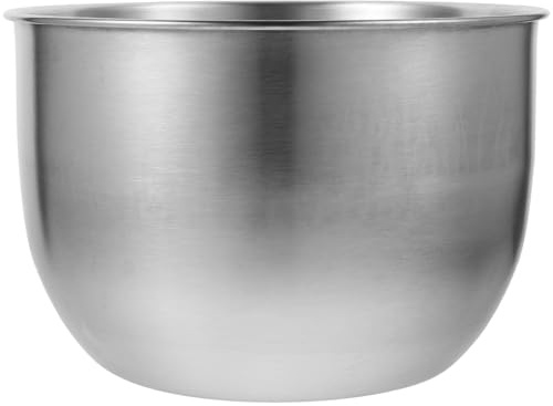 ELAYARD Ciotola per Mescolare Uova in Acciaio 201 da 21 CM Contenitore Versatile per Insalate e Condimenti Resistente e Liscia Adatta per Cucina e Preparazioni Alimentari