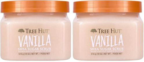 Tree Hut Vanilla Shea Sugar Scrub (Paquete de 2)