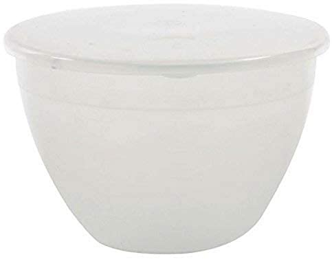 KitchenCraft Kunststoff-Puddingschale mit Deckel, extra klein, 15 ml (.25 Pint)