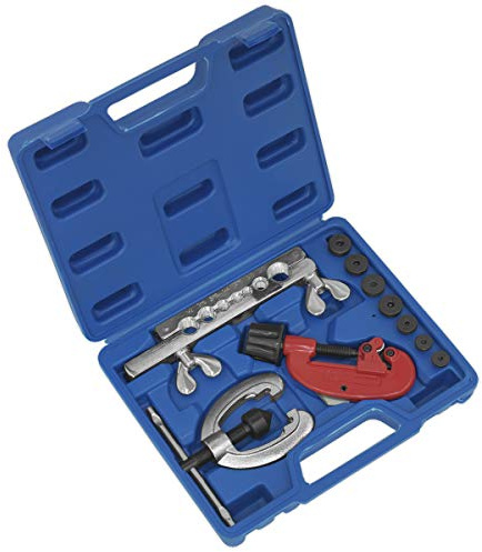 Sealey AK506 Bördelgerät und Schneide Kit 10Teile