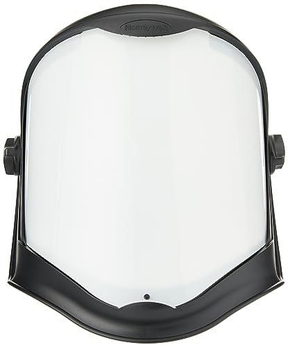 Honeywell 1011623, visiera bionica con lenti trasparenti in policarbonato, design dielettrico, fascia regolabile e copricapo a cricchetto, visiera inclinabile in diverse posizioni (1 pezzo)