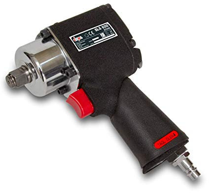DEMA Druckluft Schlagschrauber 1/2 Zoll - Druckluftschrauber, Schrauber, Pneumatik-Schrauber - 600 Nm, Leicht, Robust - Für Werkstatt, KFZ, Reifenwechsel