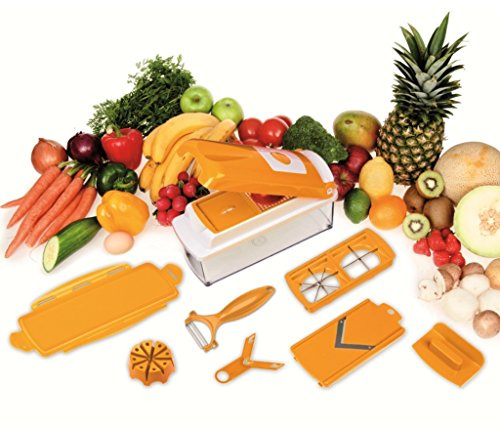 Genius Limited Edition Neu Nicer Dicer 11 teilig (Aprikose)