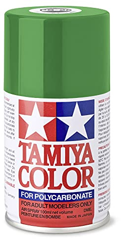 Tamiya 86025 PS-25 Hellgrün Polycarbonat 100ml - Sprühfarbe für Plastikmodellbau, Modellbau und Bastelzubehör, Sprühfarben für den Modellbau