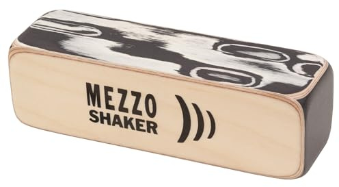 Schlagwerk SK35 Mezzo Shaker - Vielseitiger Percussion Shaker aus Holz - ausgewogener, intensiver Klang für Einsteiger und Profis mit Rhythmus im Blut - Made in Germany