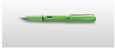 LAMY Füller SAFARI Füllhalter / Viele schöne Farben, auch im Set mit Tintenpatronen wählbar (Ohne Tintenpatronen, Grün (M)13)