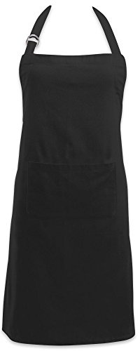 DII Everyday Basic Kitchen Collection, Chef Apron, Black
