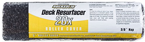 Rust-Oleum 318223 Rocksolid Deck Resurfacer 20X Roller Cover