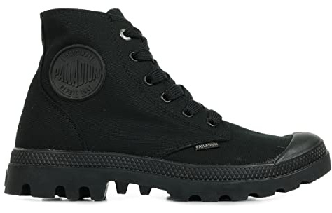 Palladium Blandade Pampa monokroma sneakerstövlar, svart, 39 EU