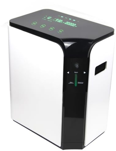 KCareU Sauerstoffkonzentrator 1–7 l/min einstellbarer tragbarer Sauerstoffgenerator 93% hochreine sauerstoffgerät für zuhause für ältere oder schwangere Frauen