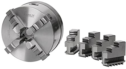 Good4You Optimum Optimum Vierbacken-Drehfutter Guss Camlock, zentrisch spannend Ø 250 mm DIN ISO 702-2 Nr. 6,