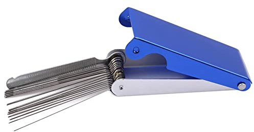 Sperrins Guitar Nut Slotting File Saw Rods Slot Filing Set Needle File Set Replacement Tools Tip Cleaner Files