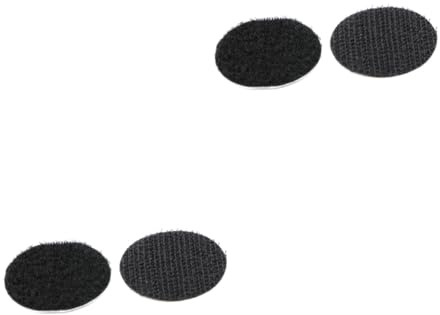 Ciieeo 60pcs Non-Slip Tape Hook and Loop Pads for Corners Edges Eco-Friendly Rug Adhesive