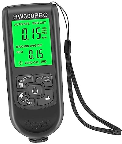PLAFOPE Paint Thickness Gauge Coating Thickness for Car Paint Measurement Tool Accurate Range